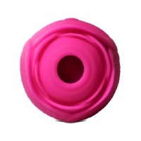 Rose Bud Wiggling Vibrator 10-Speed Pink Silicone Clitoral Sucking 